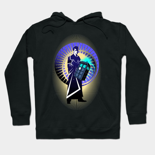 10th IN THE TIME VORTEX Hoodie by KARMADESIGNER T-SHIRT SHOP